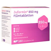 Juformin 850 mg Filmtabletten 180 St