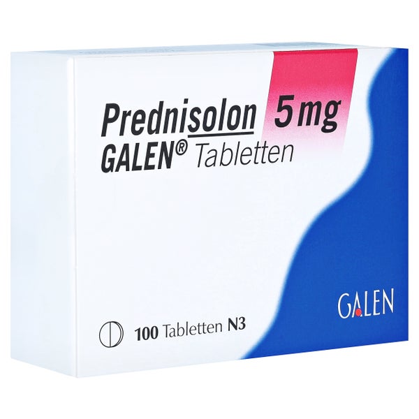 Prednisolon 5 mg GALEN Tabletten 100 St
