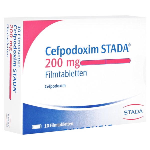 Cefpodoxim Stada 200 mg Filmtabletten 10 St