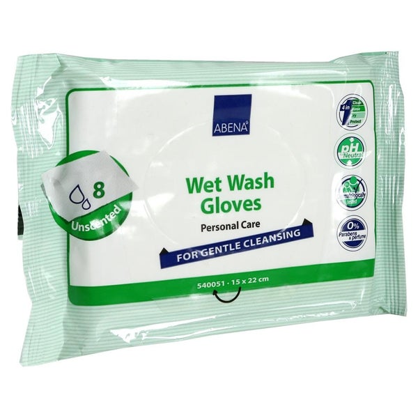 Feuchte Einmalwaschhandschuhe O.parfüm 8 St