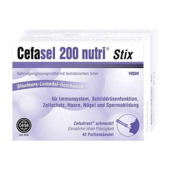 Cefasel 200 Nutri Stix Granulat 42 St