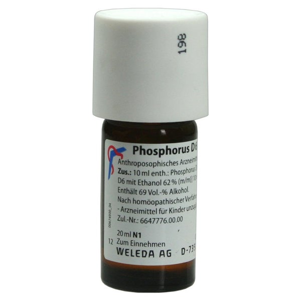 Phosphorus D 6 Dilution 20 ml