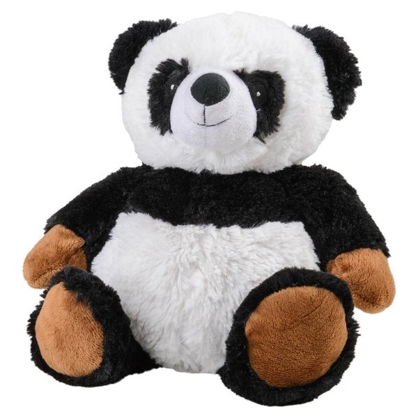 Wärme Stofftier Panda YinYin schwarz/wei 1 St