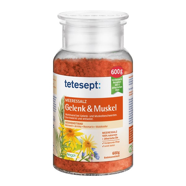 Tetesept Meeressalz Gelenk+muskel 600 g