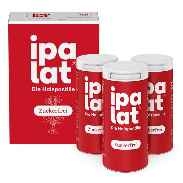 ipalat® Die Halspastille Zuckerfrei 120 St