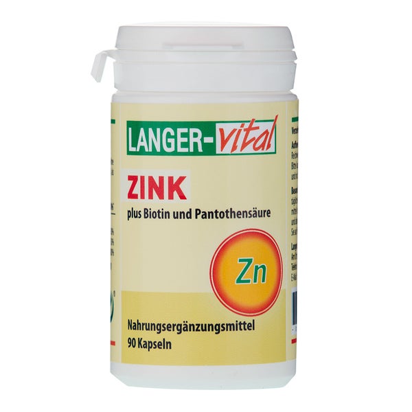 Zink+vit.b5+biotin Kapseln 90 St