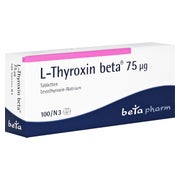 L-thyroxin beta 75 µg Tabletten 100 St