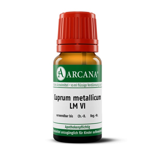 Cuprum Metallicum LM 6 Dilution 10 ml