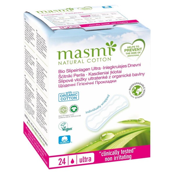 BIO Slipeinlagen Ultra 100% Bio-Baumwoll 24 St