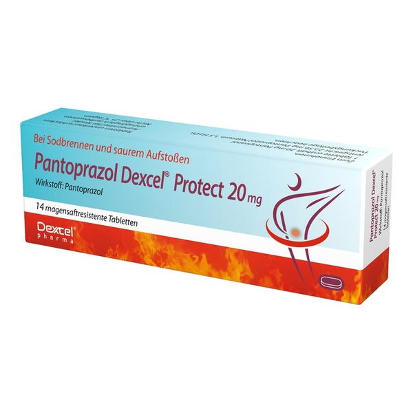 Pantoprazol Dexcel® Protect 20 mg 14 St