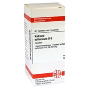 Produktabbildung: Natrium Sulfuricum D 6 Tabletten 80 St