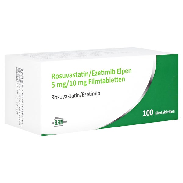 ROSUVASTATIN/Ezetimib Elpen 5 mg/10 mg Filmtabl. 100 St