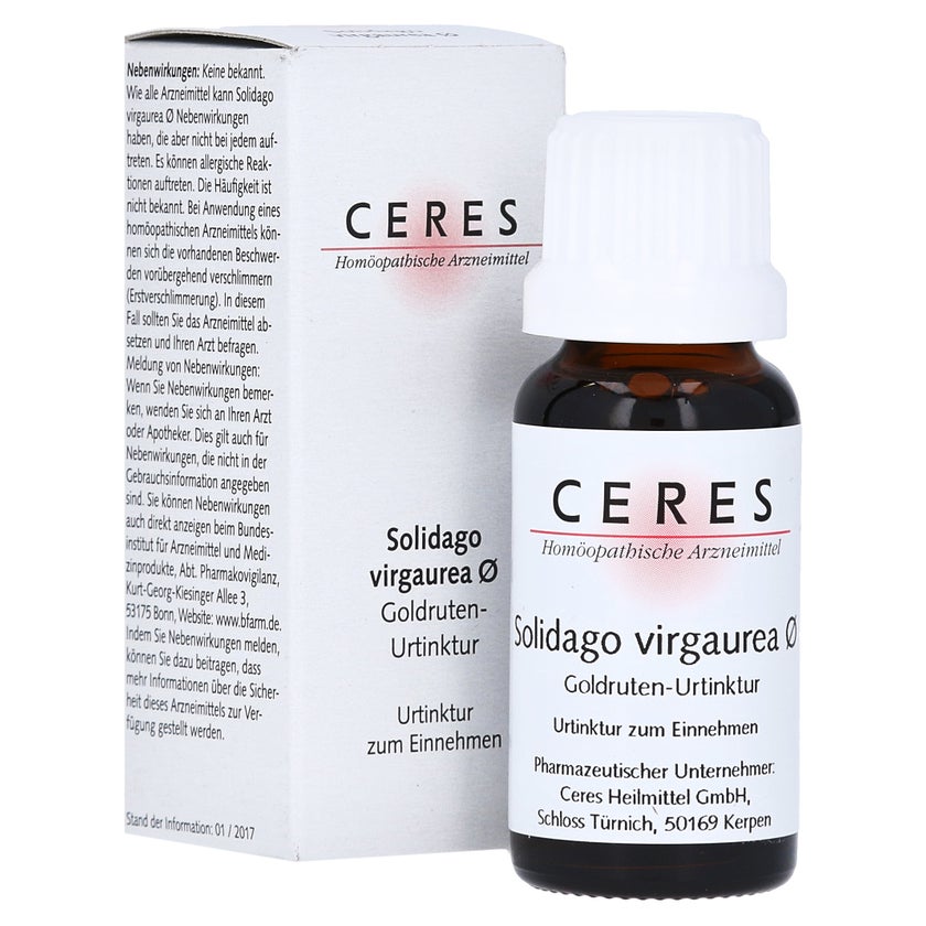 Ceres Solidago Virgaurea Urtinktur 20 ml