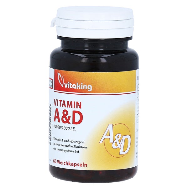 Vitamin A & D 10.000/1.000 I.E. Kapseln 60 St