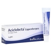 Aciclobeta Lippenherpes Creme 2 g