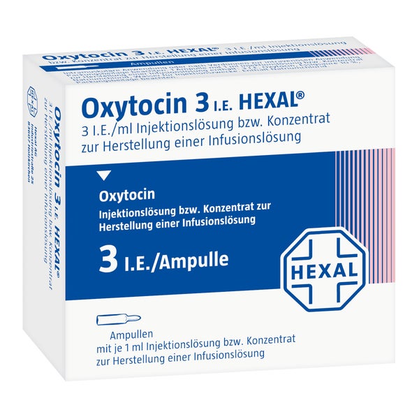 Oxytocin 3 Hexal Injektions-/Infusionslö 10 St