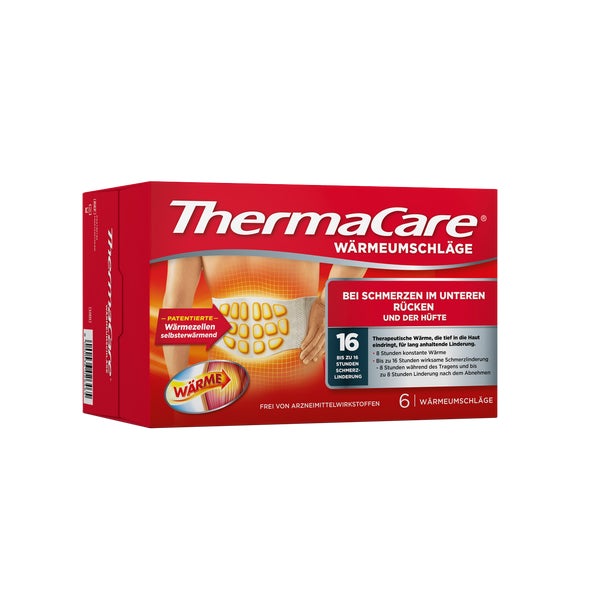 ThermaCare Wärmeumschläge Rückenschmerzen 6 St