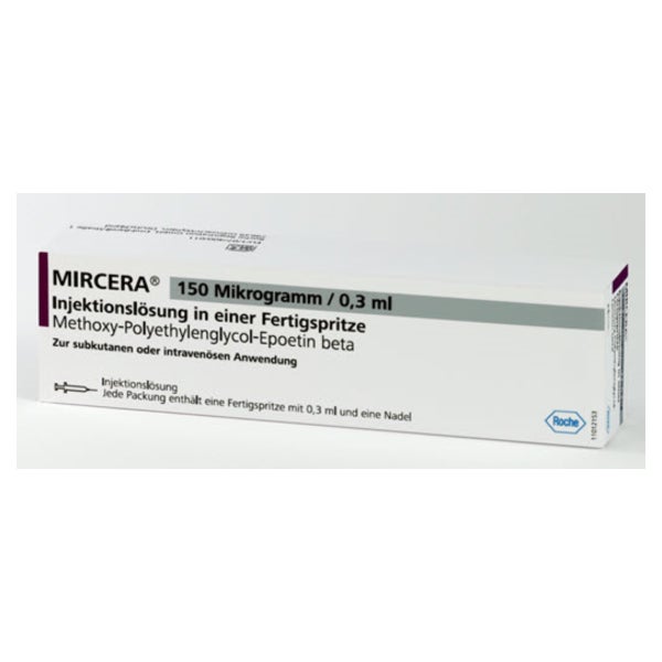 MIRCERA 150 Mikrogramm/0,3 ml Inj.-Lsg.i.e.F.-Sp. 1 St