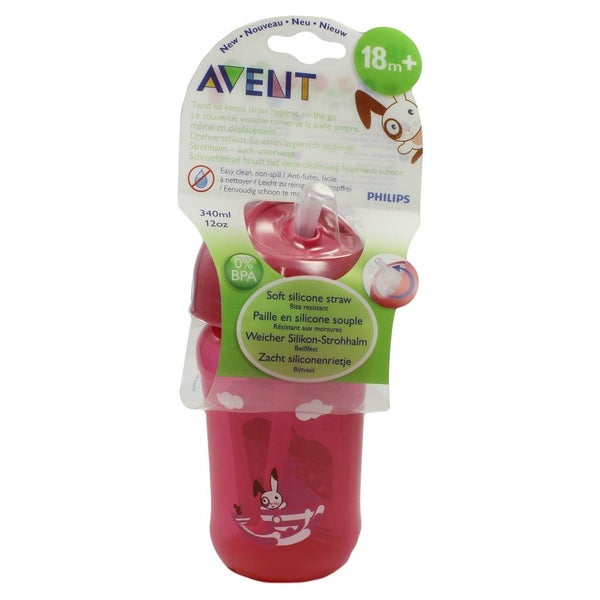 Avent Strohhalm Becher 330 ml 1 St