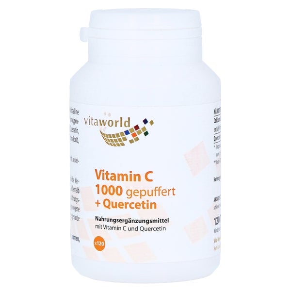 Vitamin C 1000 gepuffert+Quercetin Table 120 St