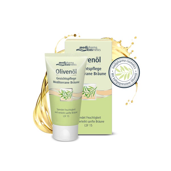 Olivenöl Gesichtspflege Mediterrane Bräune 50 ml