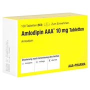 Amlodipin AAA 10 mg Tabletten 100 St