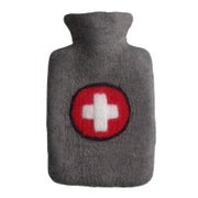 Wärmflasche Klassik 1,8 l mit Filzbezug Kreuz 1 St