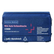 Holthaus Medical Mini Verbandtasche Auto COMBI, gefüllt nach DIN 13164, blau 1 St