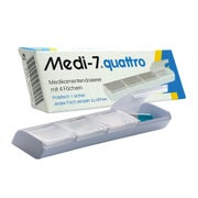 Produktabbildung: MEDI 7 Quattro Medikamentendosierer 4-Fä 1 St