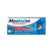 Produktabbildung: Maaloxan Kautabletten Pfefferminz-Geschmack 20 St