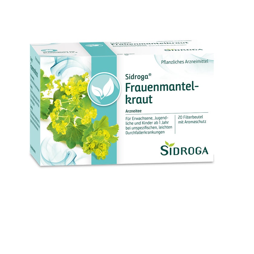 Sidroga Frauenmantelkraut Tee Filterbeutel 20X1,0 g