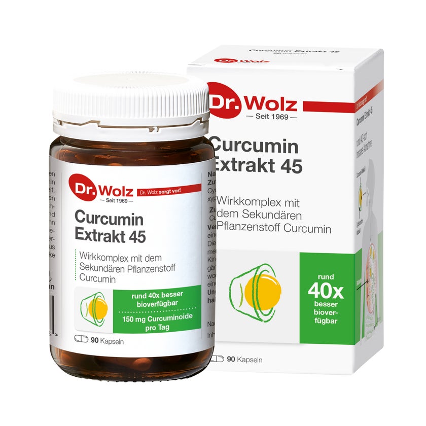 Dr. Wolz Curcumin Extrakt 45 90 St