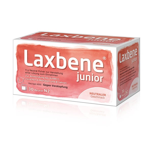 Laxbene Junior Pulver Erdbeere 50 St