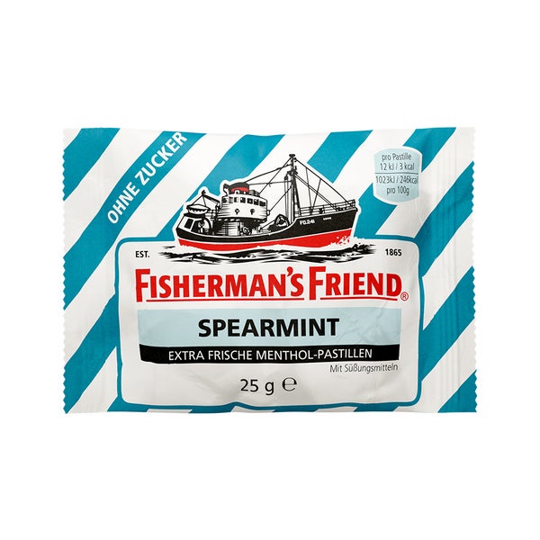 Fisherman's Friend Spearmint ohne Zucker 25 g