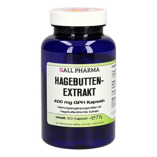 Hagebutten Extrakt 400 mg GPH Kapseln 120 St