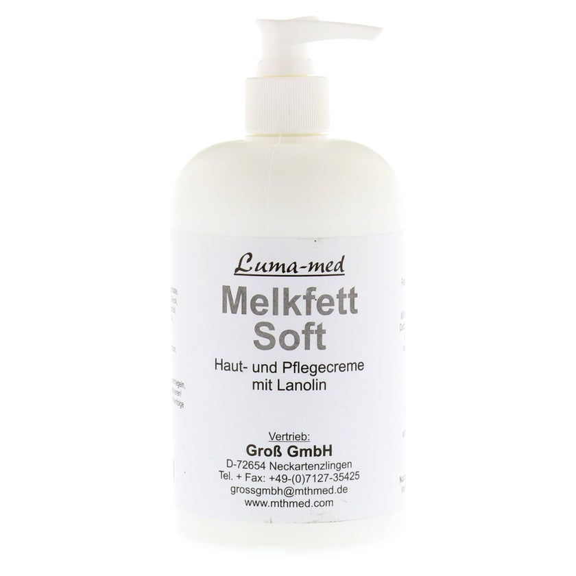 Melkfett SOFT Creme in Pumpflasche 500 ml