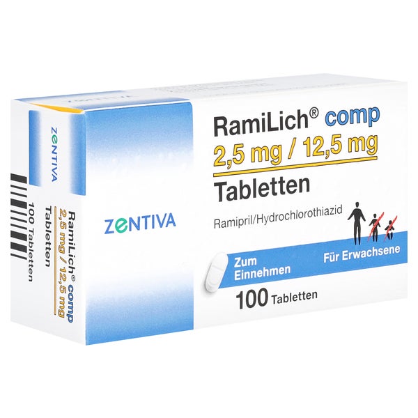Ramilich comp 2,5 mg/12,5 mg Tabletten 100 St