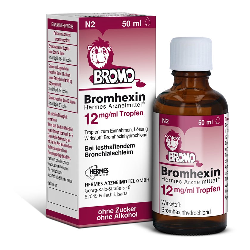 Bromhexin Hermes Arzneimittel 12mg/ml 50 ml