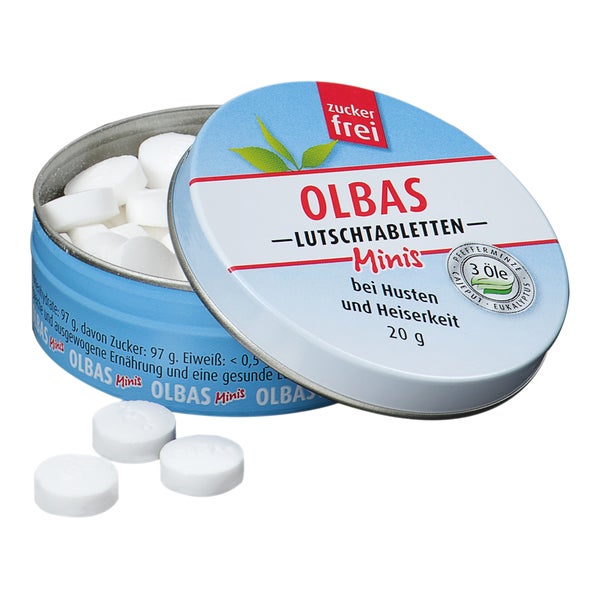 Olbas Minis Lutschtabletten zuckerfrei 20 g