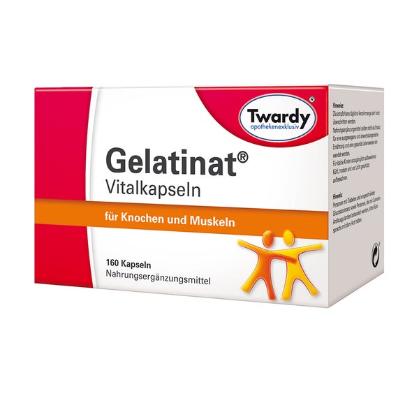 Gelatinat Vitalkapseln 160 St