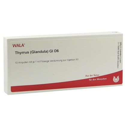 Thymus Glandula Gl D6 Wala Ampullen, 10X1 ml AMP