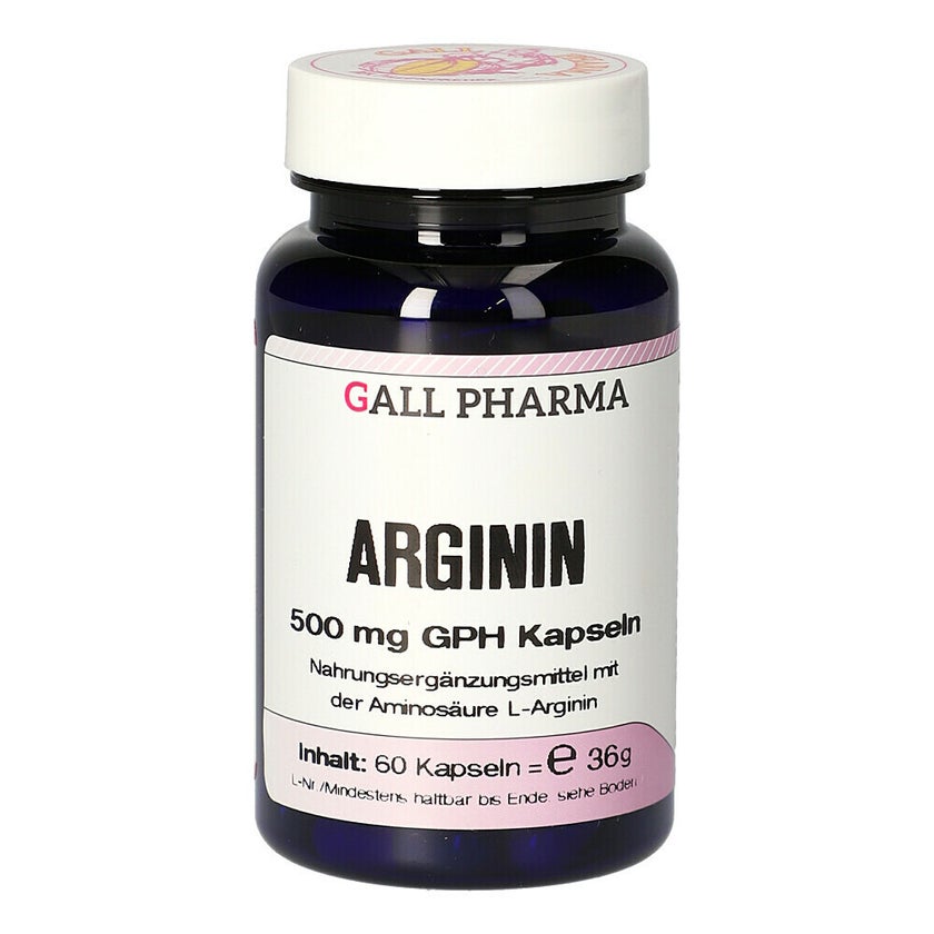 Arginin 500 mg GPH Kapseln 60 St