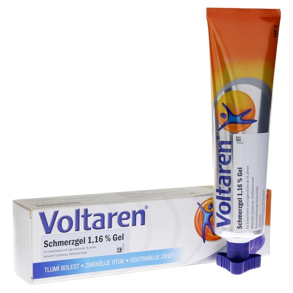 Voltaren Schmerzgel M.blauem Komfort-Dre - Reimport 150 g
