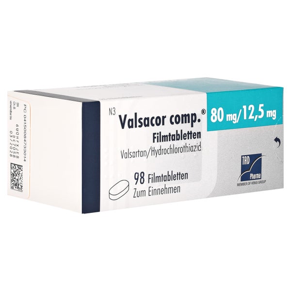 VALSACOR comp.80 mg/12,5 mg Filmtabletten 98 St