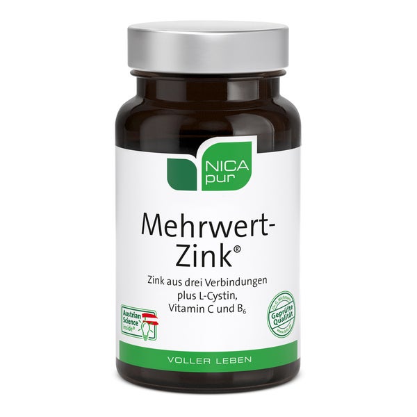 Nicapur Mehrwert-zink Kapseln 60 St