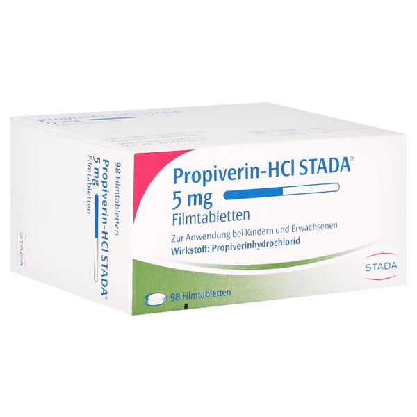 Propiverin-hcl Stada 5 mg Filmtabletten 98 St