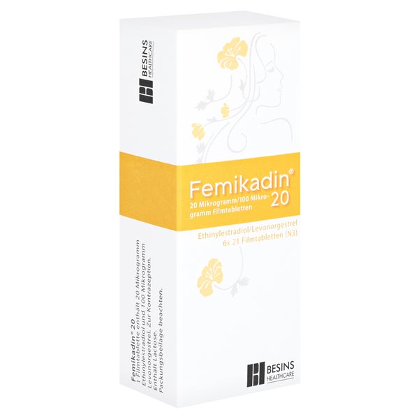 Femikadin 20 Filmtabletten 6X21 St