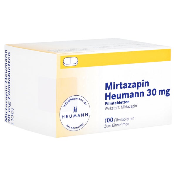 Mirtazapin Heumann 30 mg Filmtabletten 100 St