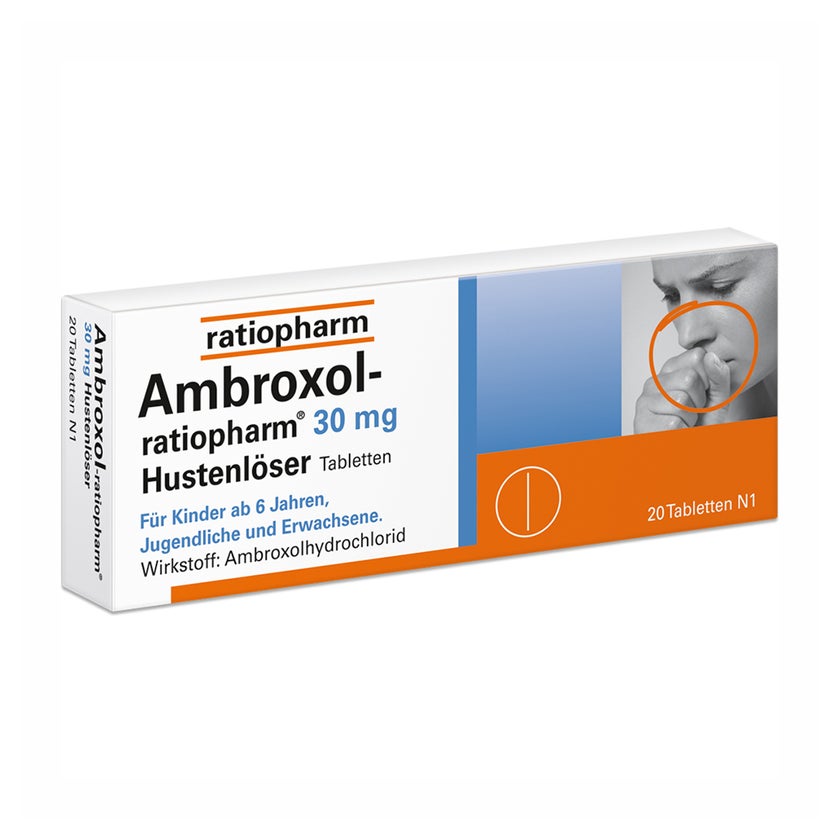 Ambroxol ratiopharm 30 mg Hustenlöser 20 St