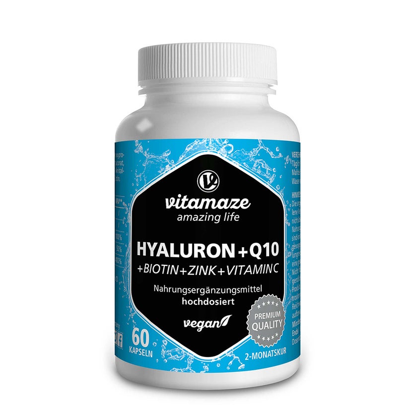 Vitamaze Hyaluronsäure 200 mg + Coenzym Q10 60 St